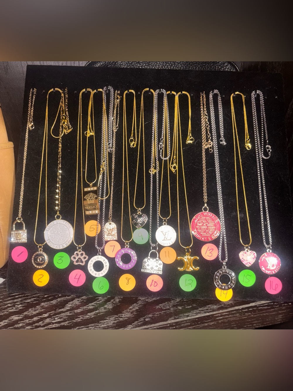 Luxury charm pendants